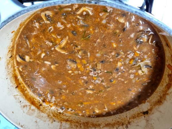 Cottage Pie, pastel de carne y patatas {receta inglesa} - Preparación paso 7