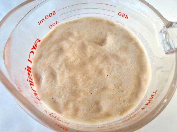 English muffins, bollos ingleses sin horneado {en panificadora) - Preparación paso 1