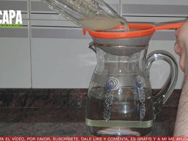 Limonada casera sin azúcar - Preparación paso 2
