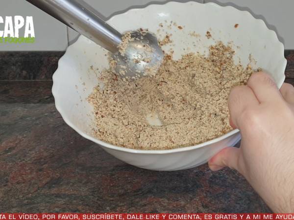 Horchata de chufa - Preparación paso 2