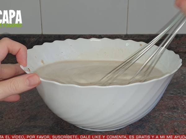 Horchata de chufa - Preparación paso 3