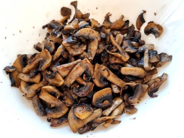 Arroz con champiñones - Preparación paso 4