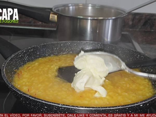 Risotto a la milanesa - Preparación paso 6
