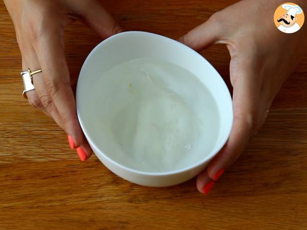 Panna cotta de vainilla casera, la verdadera receta tradicional italiana - Preparación paso 1