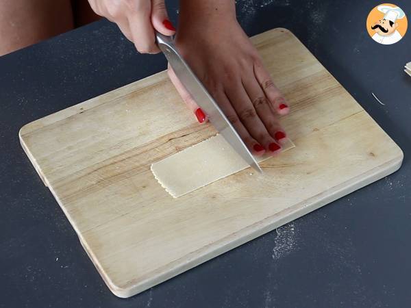 Cómo hacer pasta fresca al huevo: Garganelli - Preparación paso 6