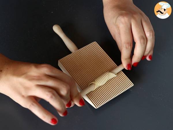 Cómo hacer pasta fresca al huevo: Garganelli - Preparación paso 7