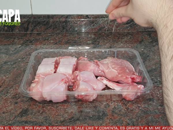 Conejo al ajillo - Preparación paso 2