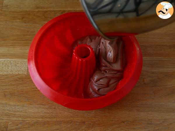 Bundt Cake para Halloween con glaseado terroríficamente divertido - Preparación paso 4