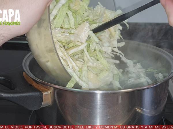 Albóndigas de repollo, albóndigas veganas - Preparación paso 2