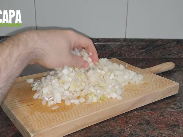 Lasaña de carne - Preparación paso 3
