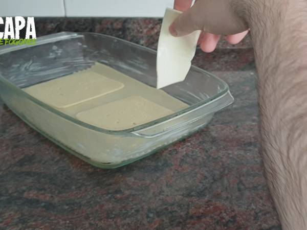 Lasaña de carne - Preparación paso 8