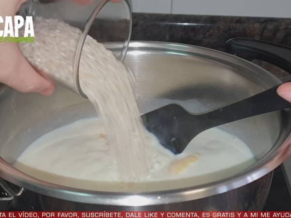 Arroz con leche - Preparación paso 1