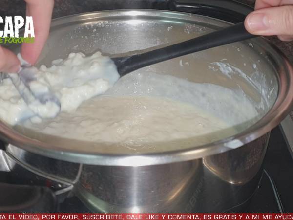 Arroz con leche - Preparación paso 4