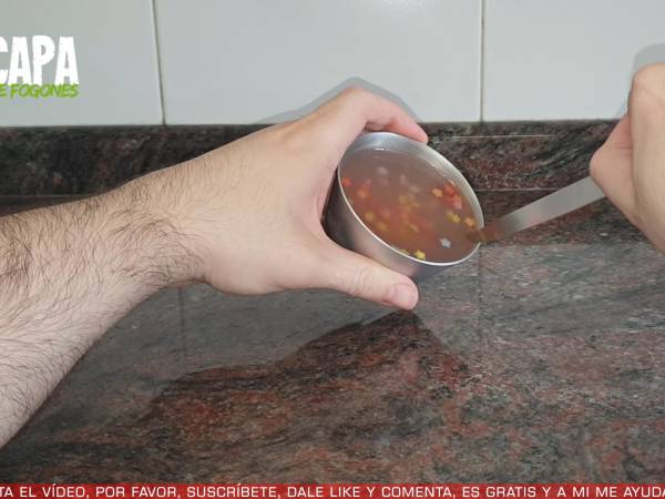Gelatina de estrellas - Preparación paso 4