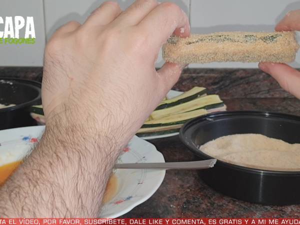 San Jacobos de calabacín - Preparación paso 3