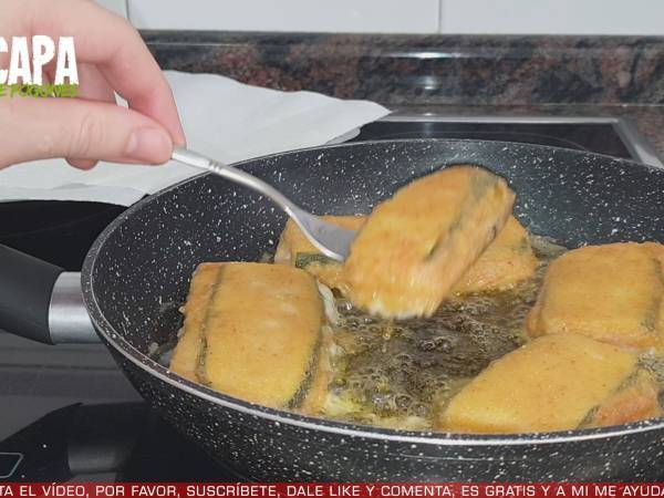 San Jacobos de calabacín - Preparación paso 4