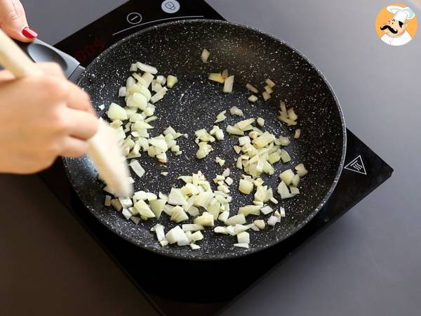 Curry de garbanzos, una receta vegana llena de sabor - Preparación paso 1