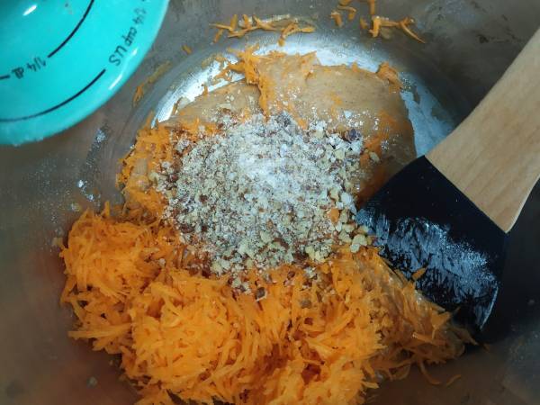 Carrot cake o tarta de zanahoria (receta original americana) - Preparación paso 1