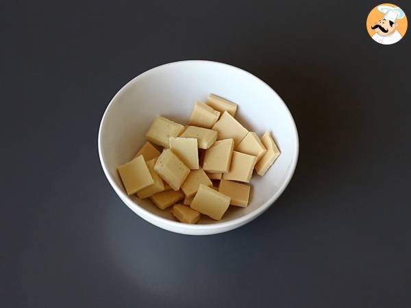 Bombones Raffaello caseros - Preparación paso 1