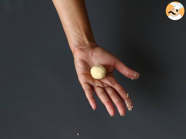 Bombones Raffaello caseros - Preparación paso 4