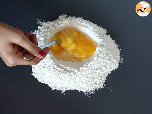 Tagliolini, el paso a paso de esta pasta fresca al huevo - Preparación paso 2