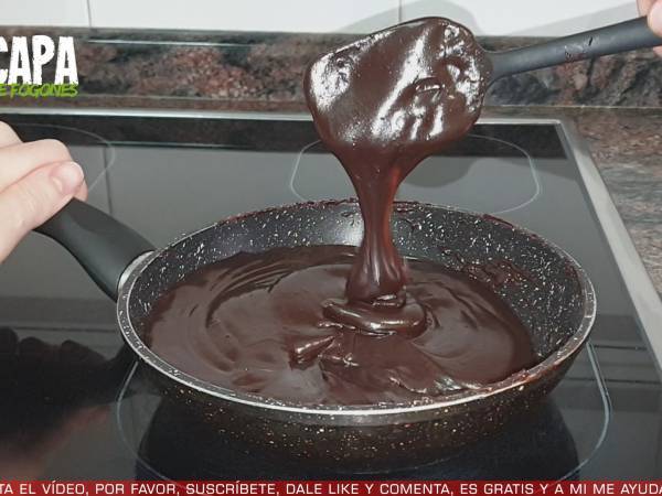 Trufas de chocolate con leche condensada - Preparación paso 3