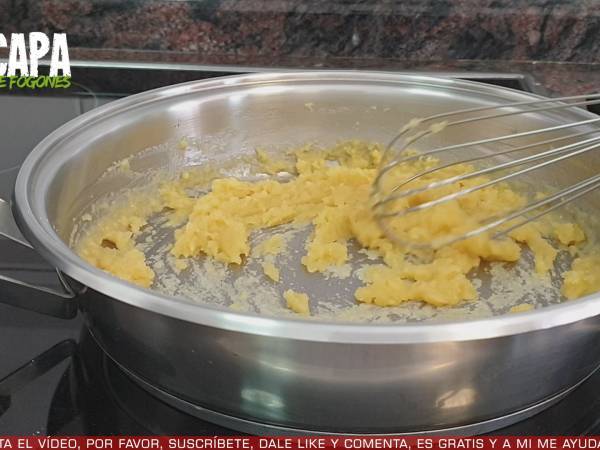 Bechamel sin grumos - Preparación paso 3