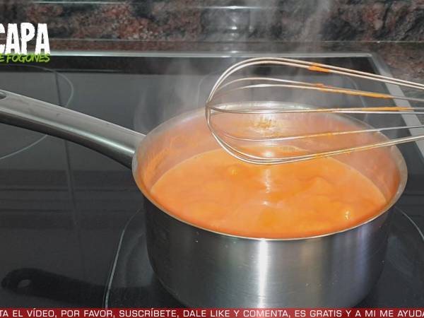 Gelatina de yogur y naranja - Preparación paso 5