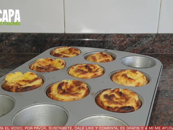 Pasteles de Belem - Preparación paso 10