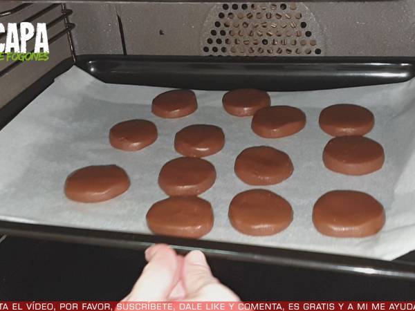 Polvorones de nutella caseros - Preparación paso 5