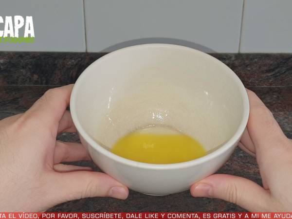 Cheesecake de mango - Preparación paso 1