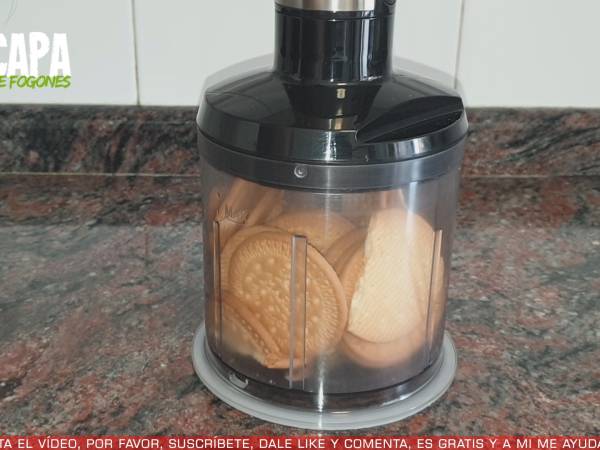 Cheesecake de mango - Preparación paso 2