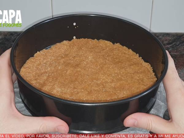 Cheesecake de mango - Preparación paso 4