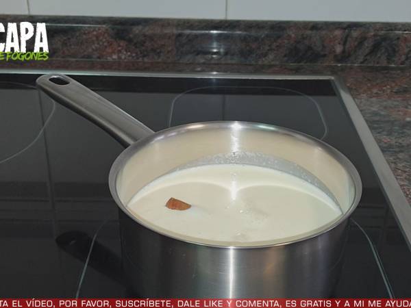 Intxaursalsa, postre típico vasco - Preparación paso 1