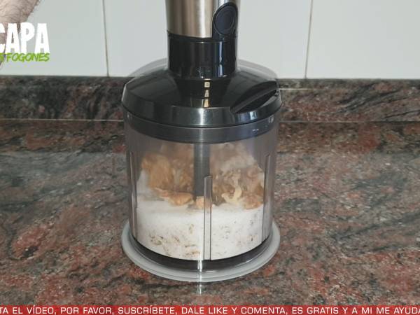 Intxaursalsa, postre típico vasco - Preparación paso 2