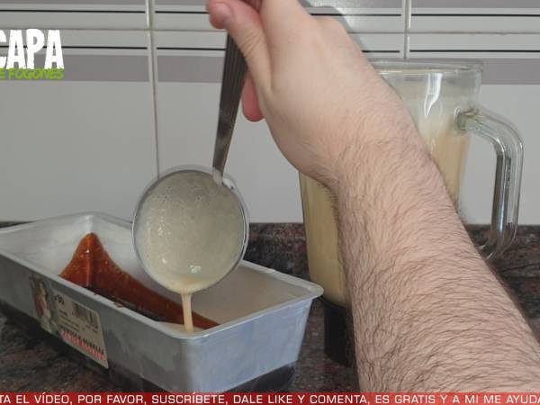Pudin o Budin de pan - Preparación paso 6