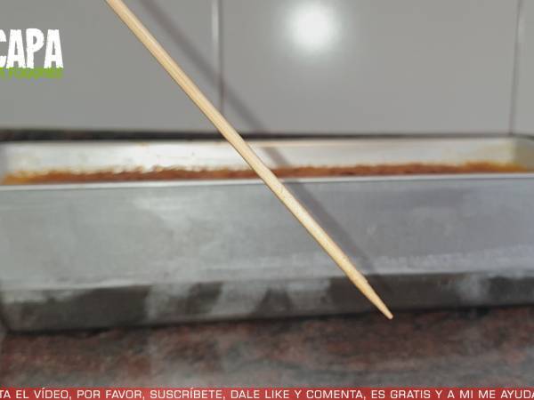 Pudin o Budin de pan - Preparación paso 8