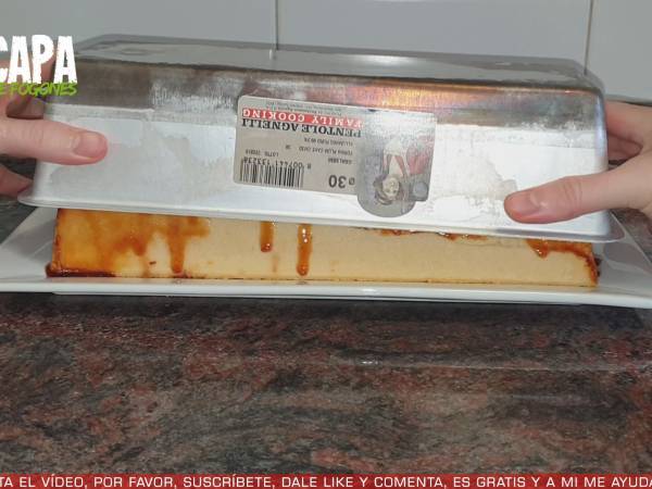 Pudin o Budin de pan - Preparación paso 9