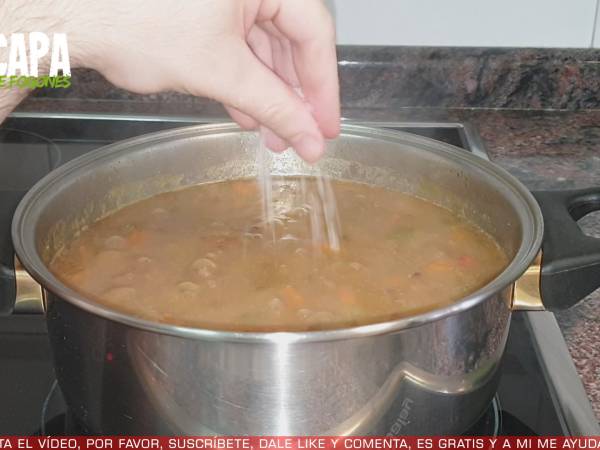 Lentejas con verduras y curry - Preparación paso 5