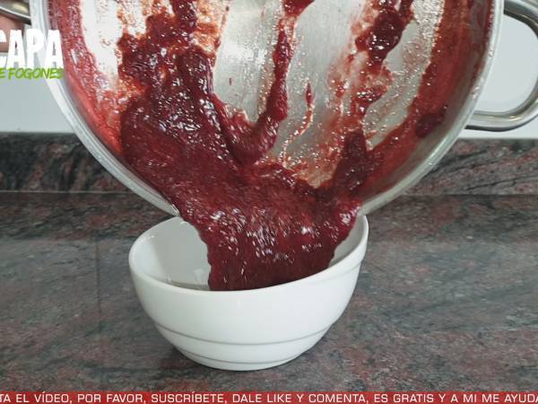 Mermelada de fresas casera - Preparación paso 5