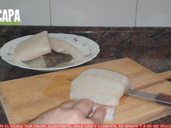 Albóndigas de bacalao - Preparación paso 2