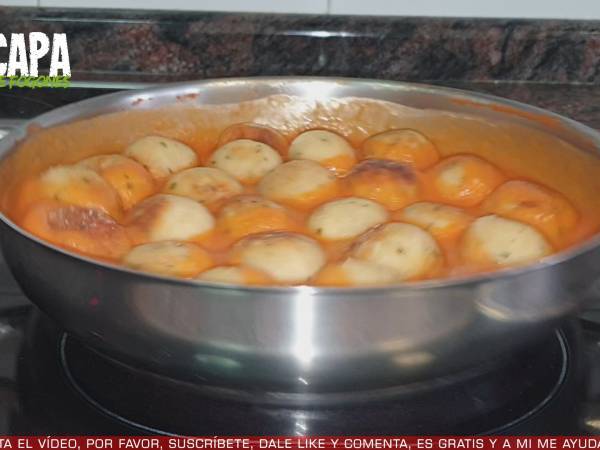 Albóndigas de bacalao - Preparación paso 11