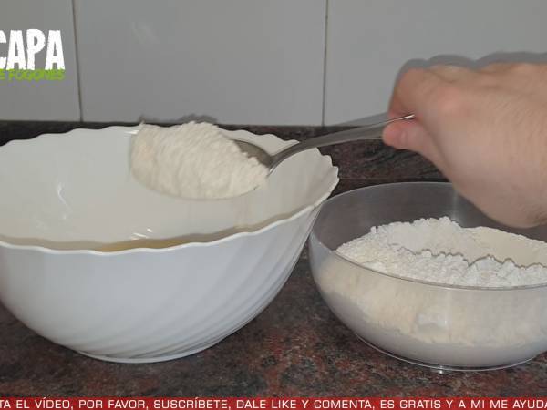 Rosquillas de San Blas - Preparación paso 1