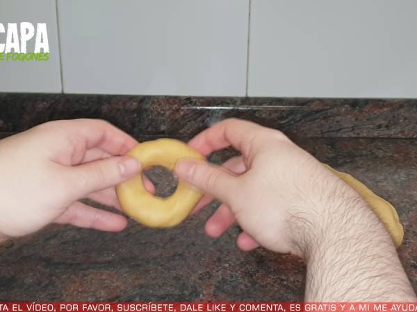 Rosquillas de San Blas - Preparación paso 4