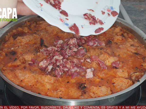 Sopa de ajo - Preparación paso 8