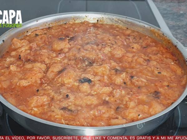 Sopa de ajo - Preparación paso 9