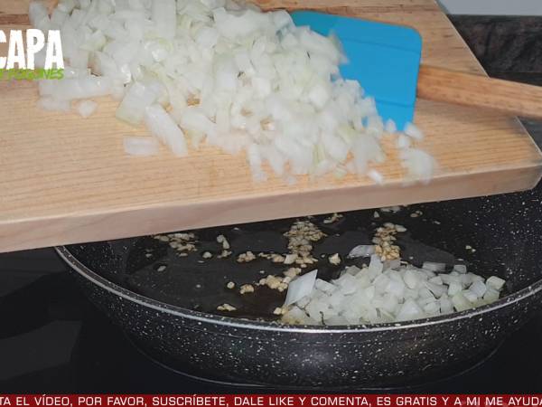 Risotto de setas y parmesano - Preparación paso 2