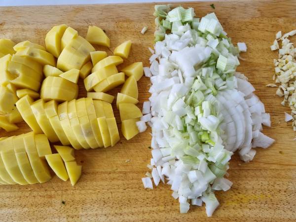 Caldo verde {Receta portuguesa} - Preparación paso 2