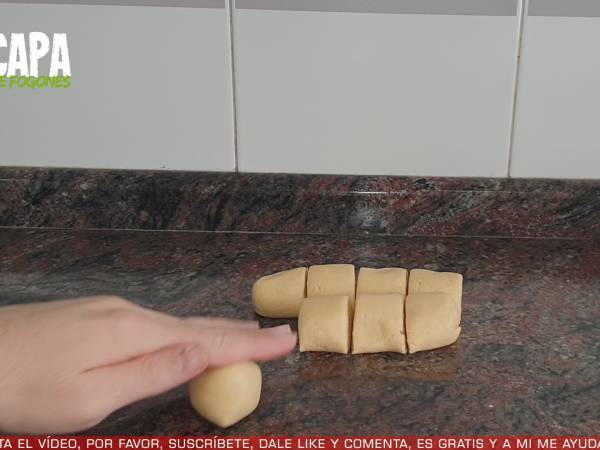 Pan de queso - Preparación paso 2