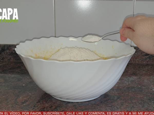 Bizcocho de chocolate y naranja - Preparación paso 5